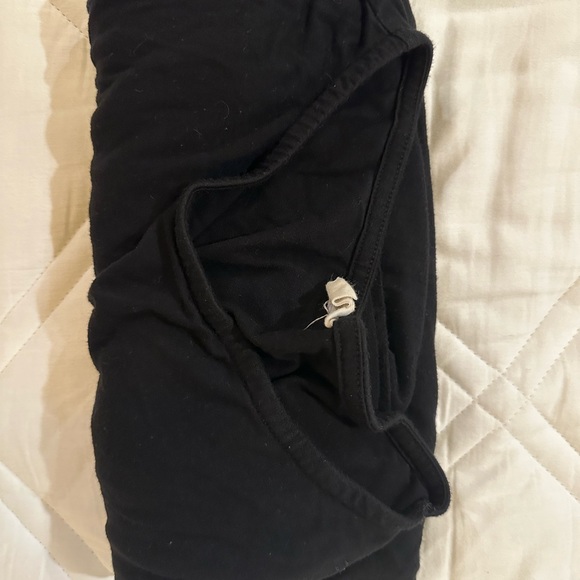 Mimi Maternity Black fitted maxi dress (small) - Picture 1 of 4